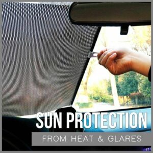 Jaluzele pentru protecție solară pentru mașini și geamuri