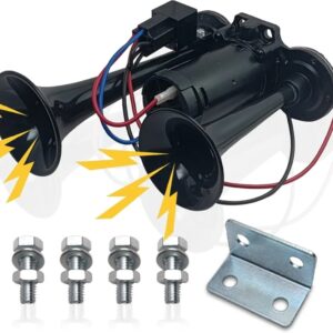 Elektrische Luft-Autosirene mit Doppelhorn 12V