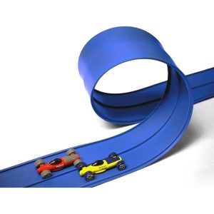 Ευέλικτη πίστα δύο λωρίδων για ατελείωτο παιχνίδι και δημιουργικότητα