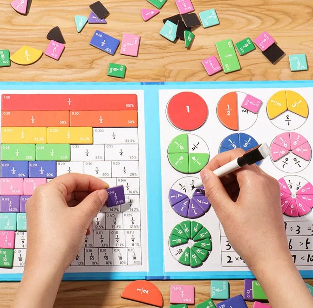 Gioco magnetico Montessori per imparare la matematica
