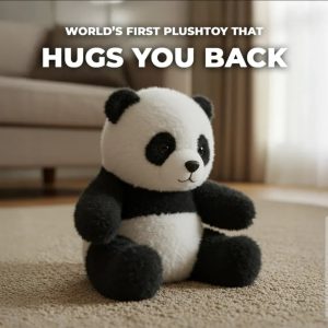Mīļais panda terapeitiskais plīša rotaļlieta