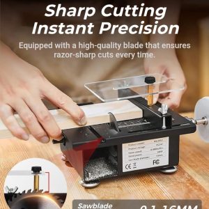Mini Namizna Žaga – Natančno in Praktično Rezanje