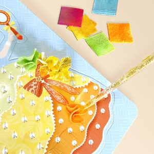 Montessori kreatívna sada na bodavé maľovanie