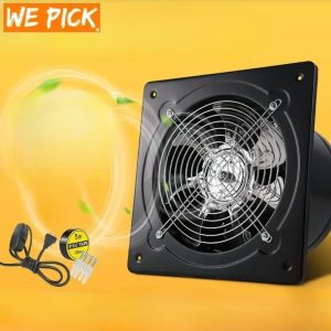 Viacúčelový výkonný tichý ventilátor