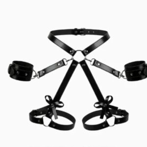 Dekoratívny kožený opasok